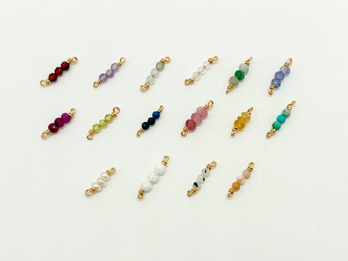 3-Stone Connectors (Non-birthstone)
