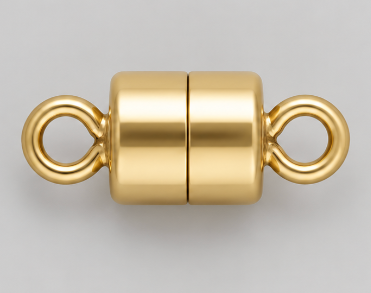 Magnetic Clasp in 14K gold-filled and sterling silver, wholesale jewelry findings
